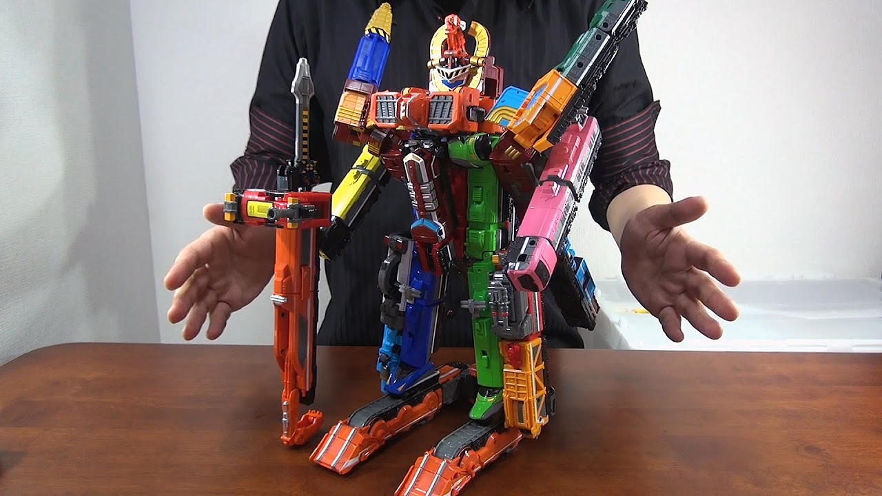 今度こそ16編成全合体! 超超超トッキュウダイオー、リベンジ! - YouTube