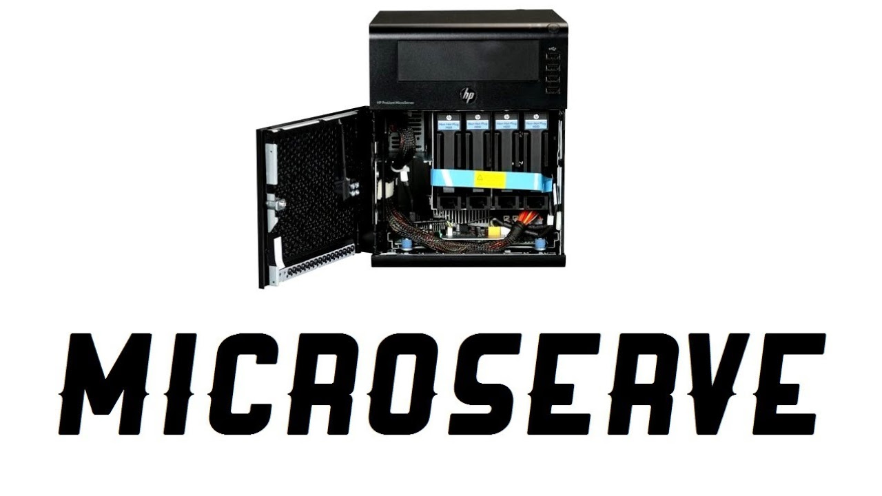 HP ProLiant G7 N54L MicroServer Server System - YouTube