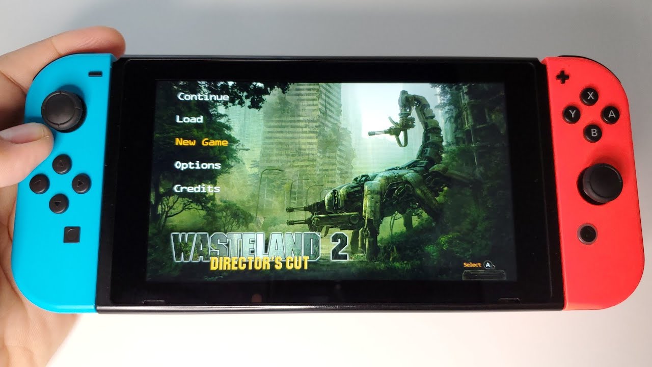 Wasteland 2: Director's Cut | Nintendo Switch handheld gameplay