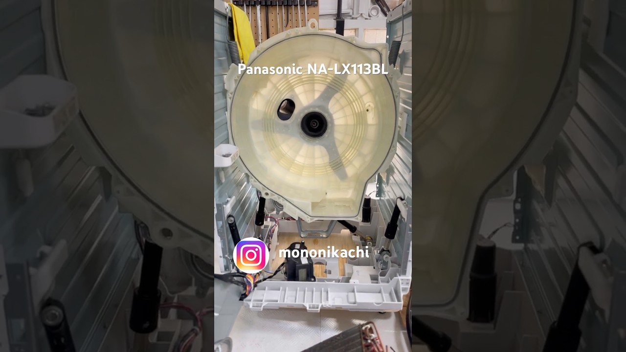 Panasonic NA-LX113BL 2023 #ドラム式洗濯機 #洗濯機 #分解洗浄