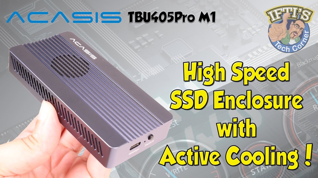 Acasis TBU405ProM1 - Super Fast and Super Cool SSD Enclosure