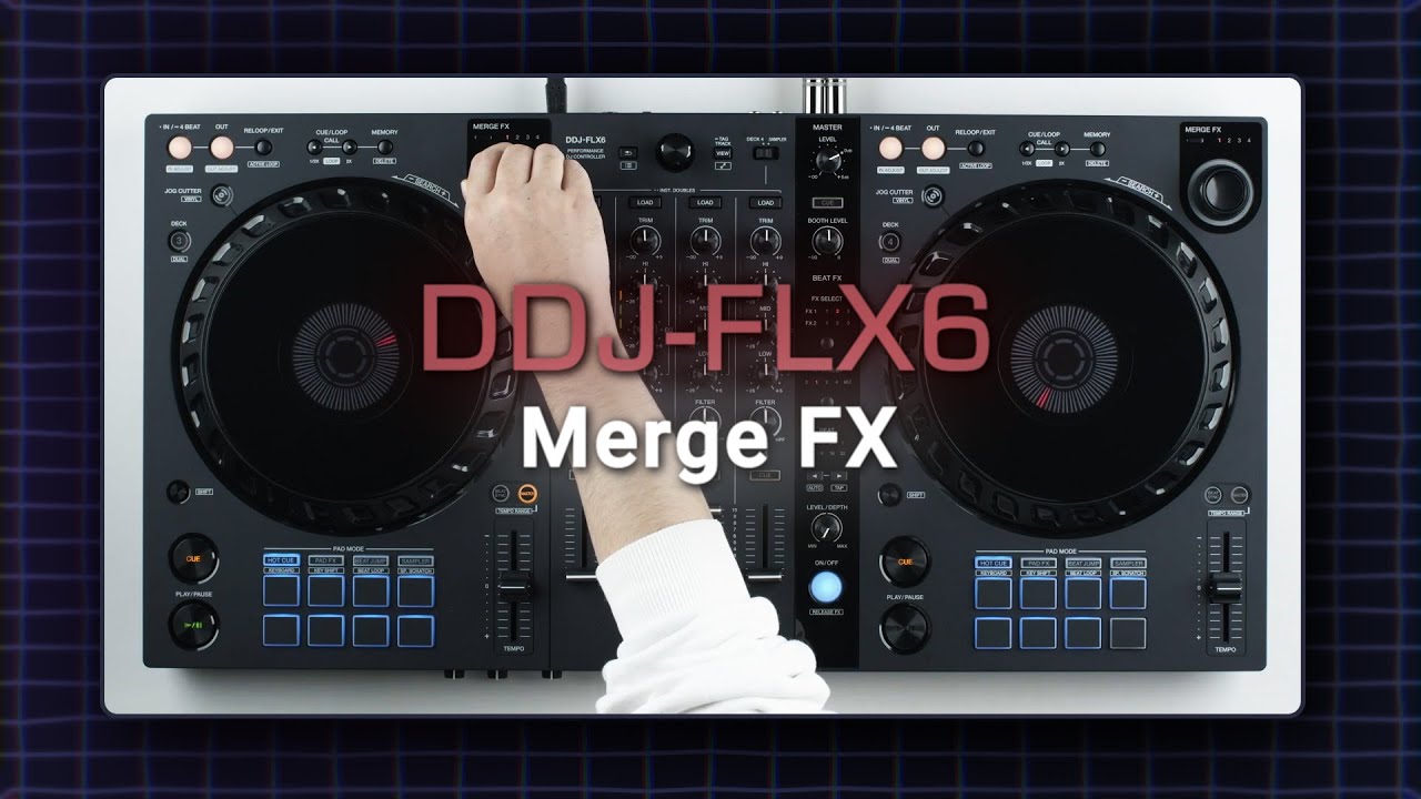 Pioneer DDJ-FLX6-GT, ProX XS-DDJFLX6WLT Package, 123DJ