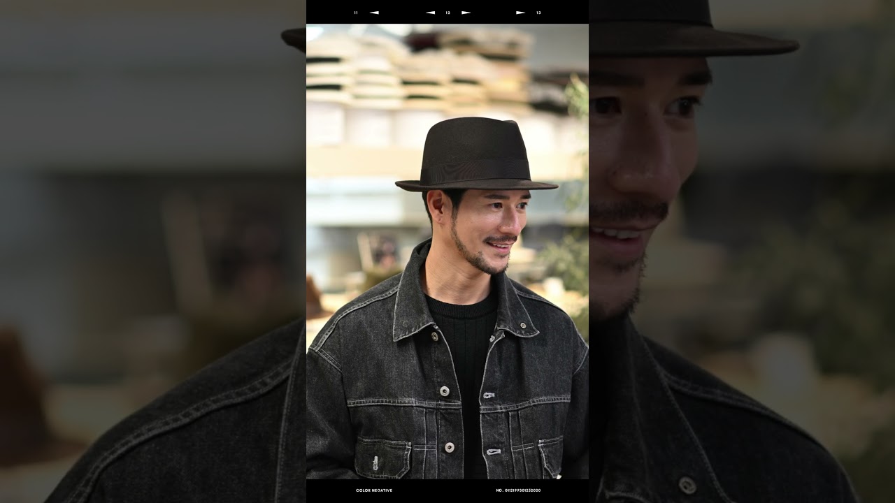 トナック フェルトハット LARME（ラルム）ダークグレー | 帽子通販 時