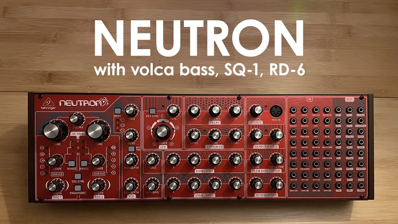Behringer NEUTRONについて｜UCCHI3
