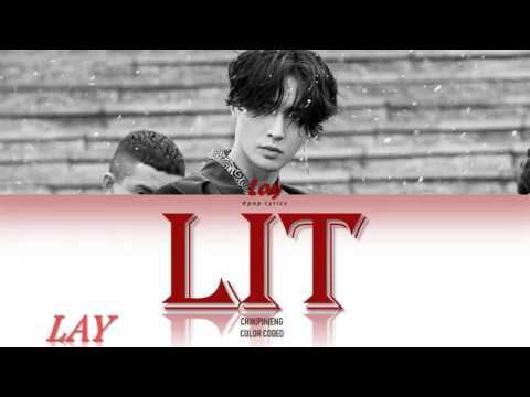LAY (EXO) [Lay Zhang Yixing (张艺兴)] - 'Lit (莲)' Lyrics (Color