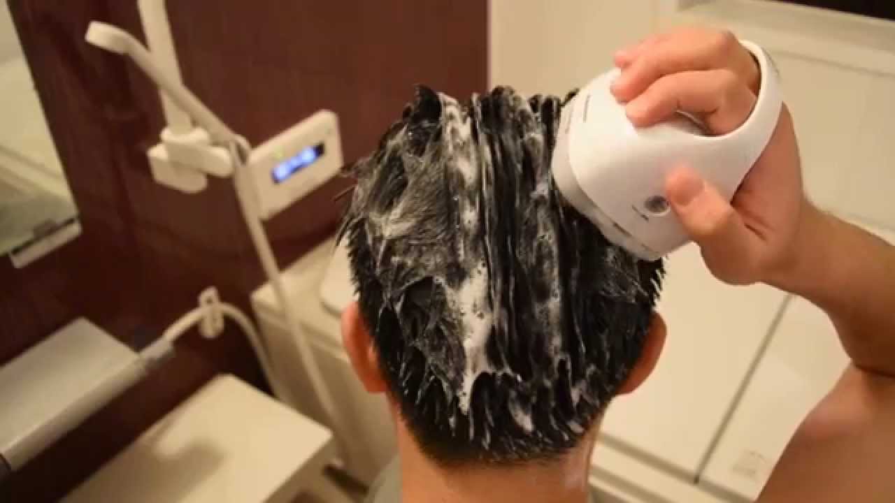 パナソニック「頭皮エステ EH-HM76」を使ってみた - YouTube