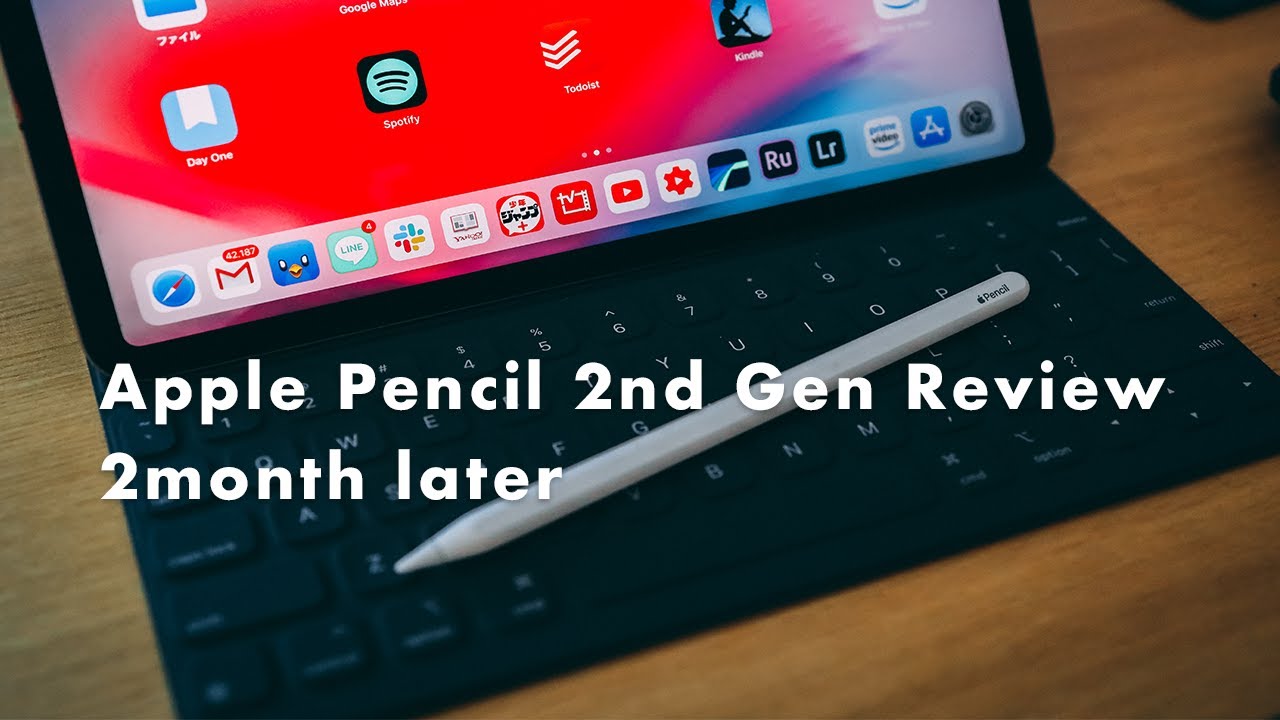 Apple pencil 第2世代 開封 & 2ヶ月使用後レビュー #31 - YouTube