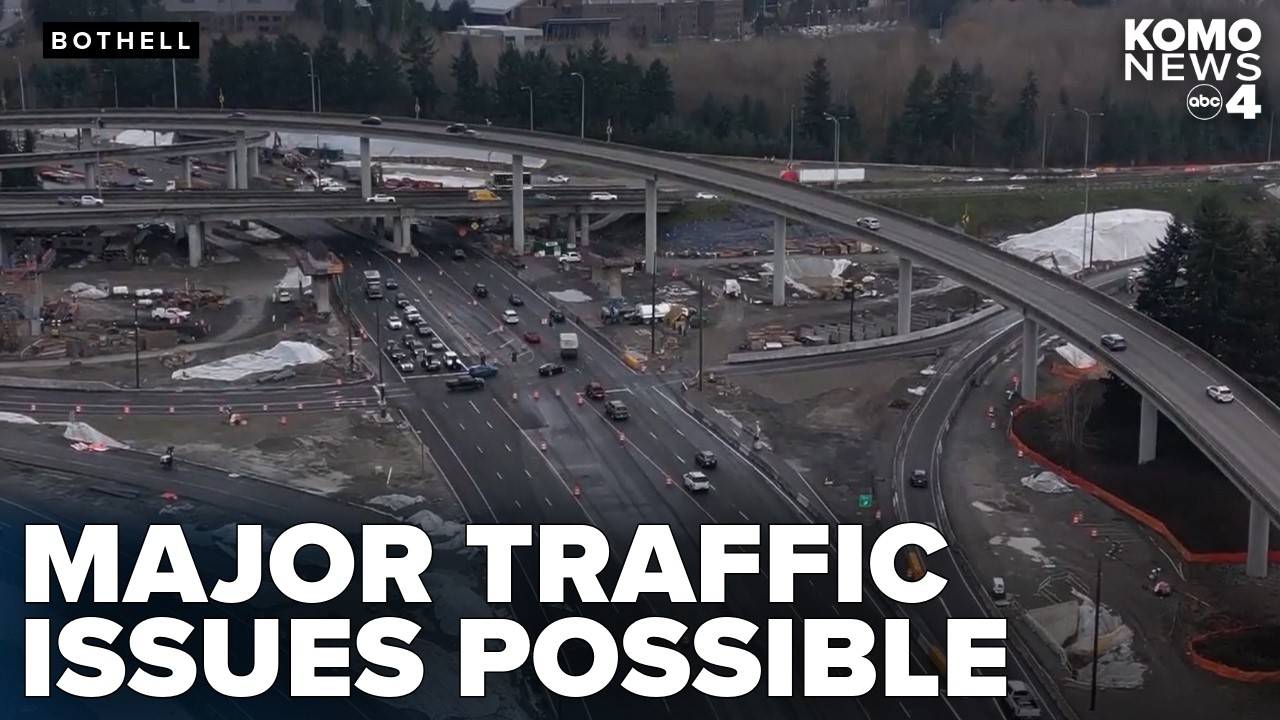 Weekend closures through mid-March to snarl I-405 and SR-522 in