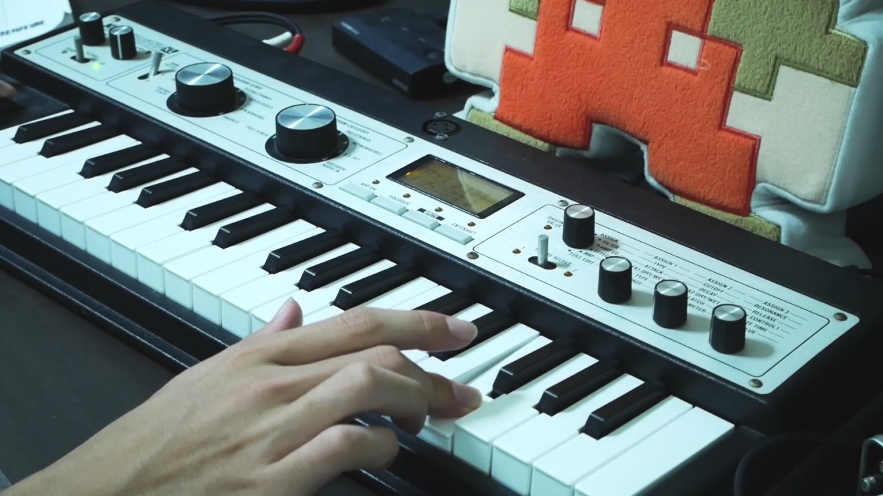 機材紹介】microKORG XL Review【キーボード/シンセサイザー】 - YouTube