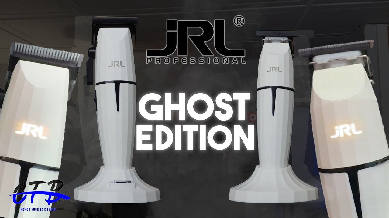 JRL GHOST Professional Cordless Hair Clipper - White #2020C-B-W