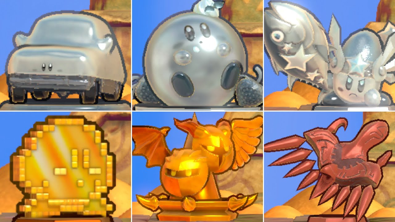 Kirby's Return to Dream Land Deluxe: Stone's Transformations