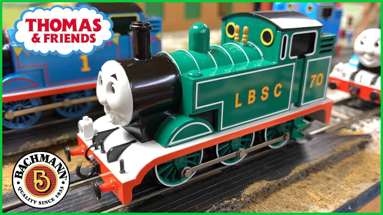 Thomas The Tank Engine LBSC 70 Bachmann Trains HO Scale - YouTube