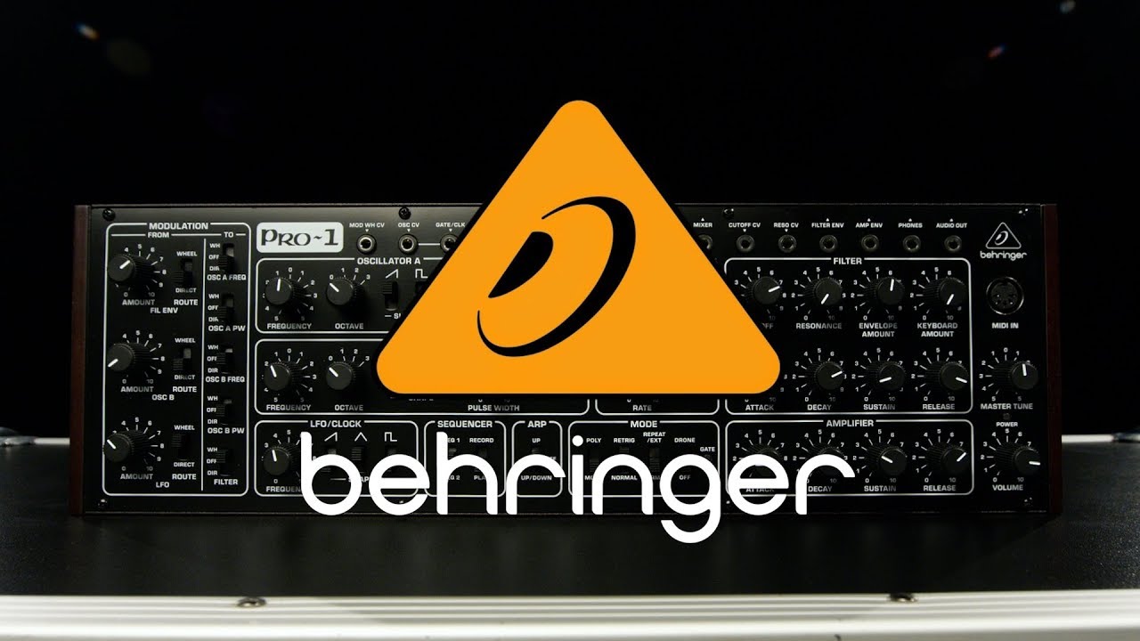 Behringer Pro-1 Analog Synthesizer | Gear4music demo - YouTube
