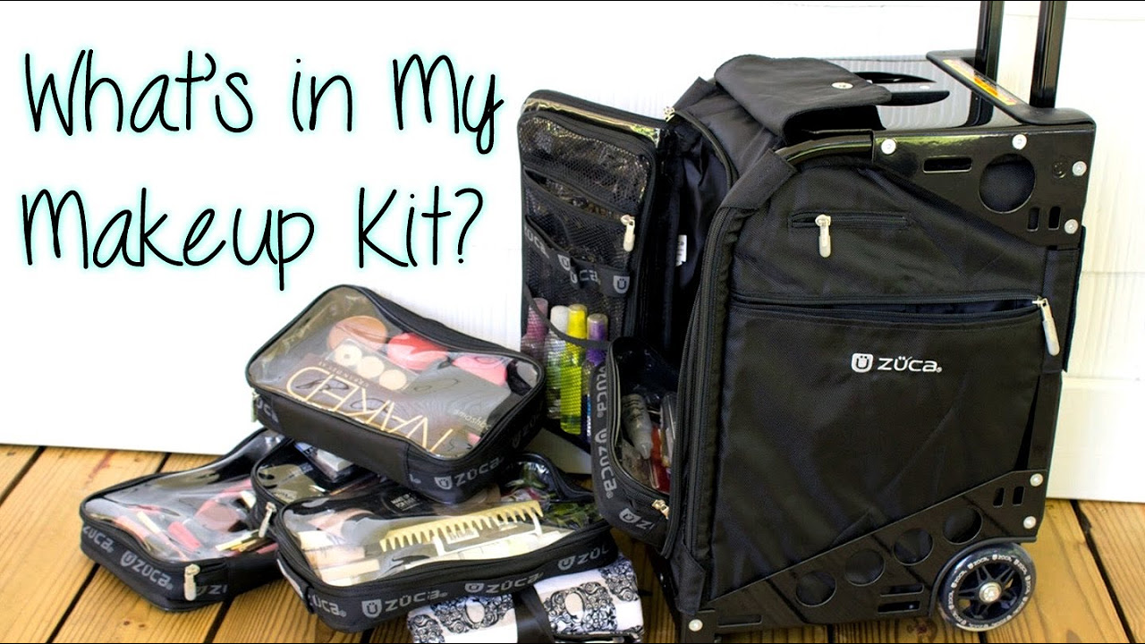 WHAT'S IN MY MAKEUP KIT? Featuring the Zuca Pro Artist Case - YouTube
