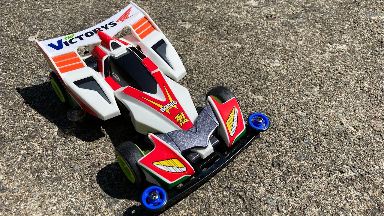 子供の頃憧れたハリケーンソニックTRF版を作る【#mini4wd #ミニ四駆