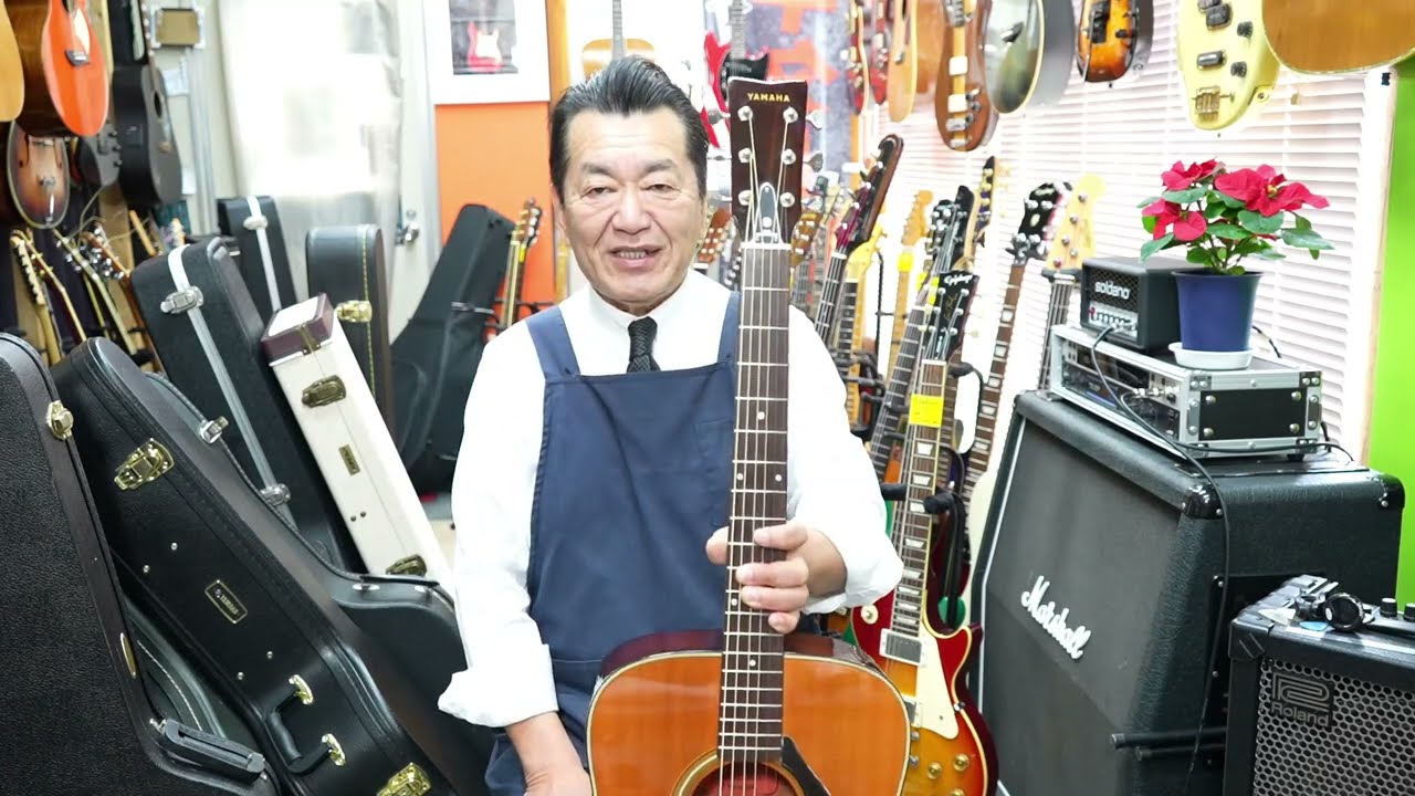 YAMAHA FG-180 50th FG50周年記念モデル オール単板 2016年製 - YouTube