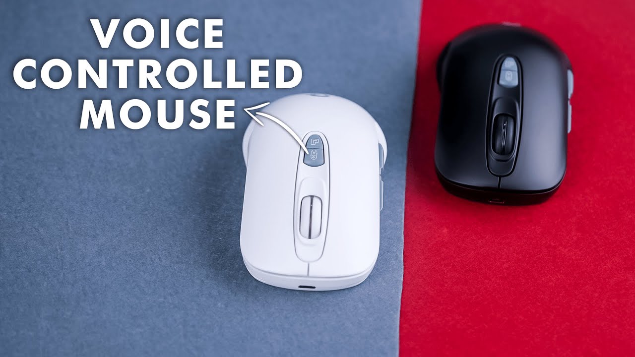 Tess Gift AI Voice Mouse Review - Voice Controlled Mouse! - YouTube