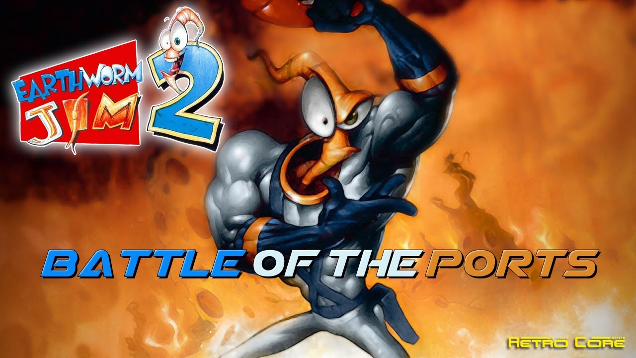 Battle of the Ports - Earthworm Jim 2 (アースワーム・ジム2) Show