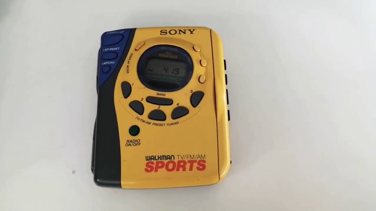 SONY WALKMAN WM-FS 495 SPORTS SERIES (español parte 1) - YouTube