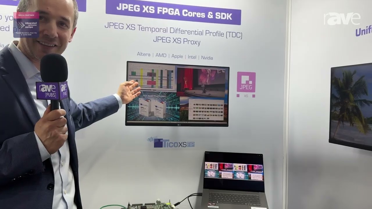 ISE 2026: intoPIX Launches ???TicoXS FIP JPEG XS Compression