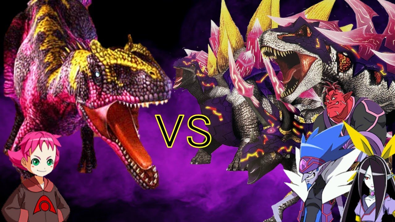 恐竜キング 】超アクトアロサウルス 激闘！ザンジャーク