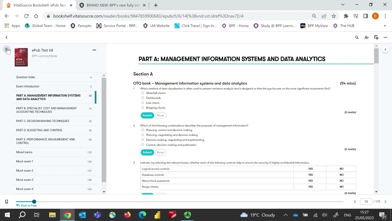 New BPP ACCA 23/24 Kits: Interactive Learning with CBE Questions