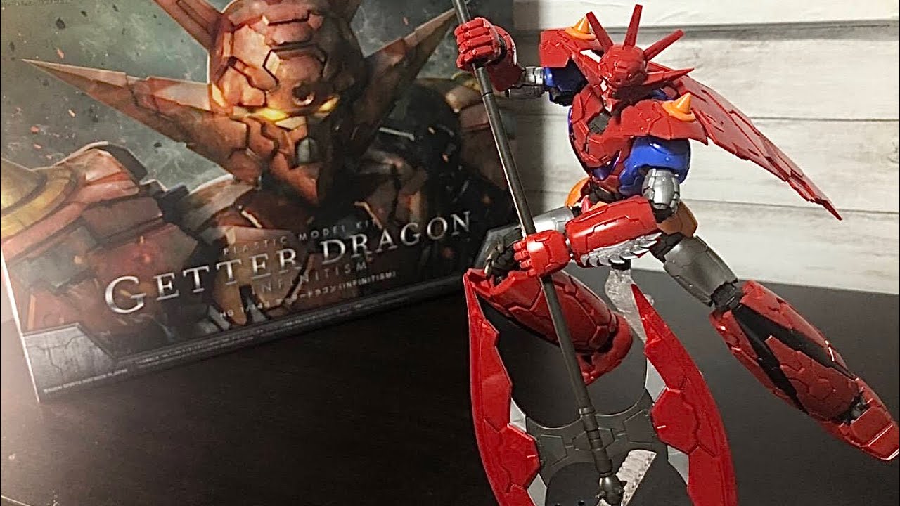 プラモデル】HG1/144ゲッタードラゴンINFINITISM開封＆仮組みレビュー