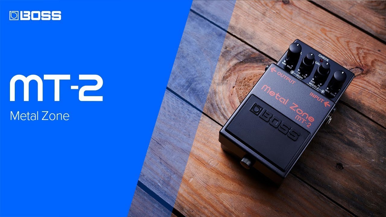 BOSS MT-2 Metal Zone Effects Pedal | Guitar Center