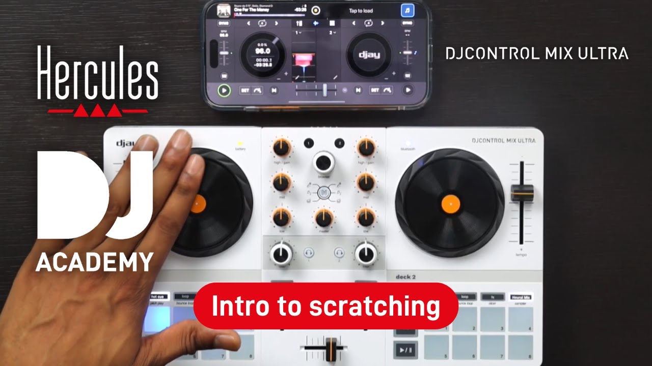 DJControl Mix Ultra | Intro to scratching | English - YouTube