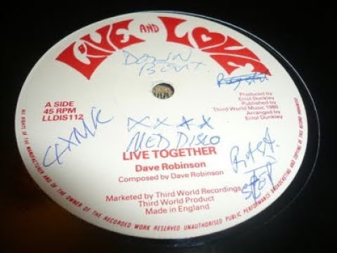 Dave Robinson - Live Together + Dub - YouTube