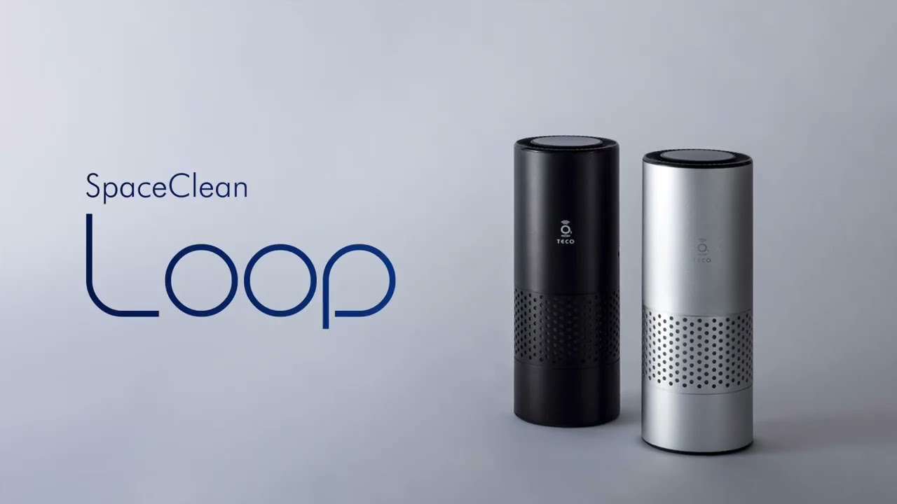 HEPAフィルター搭載 小型オゾン空気清浄機「LOOP」 - YouTube