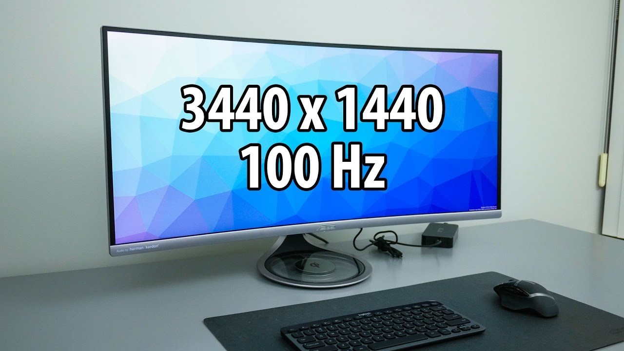 Asus MX34VQ Ultrawide Monitor Review - Awesome 100Hz Gaming But
