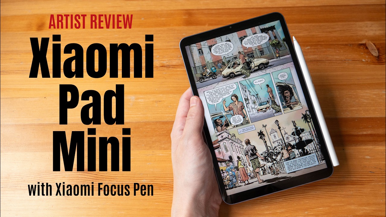 Xiaomi Pad Mini artist review: Hardware is SO GOOD!!! but - YouTube