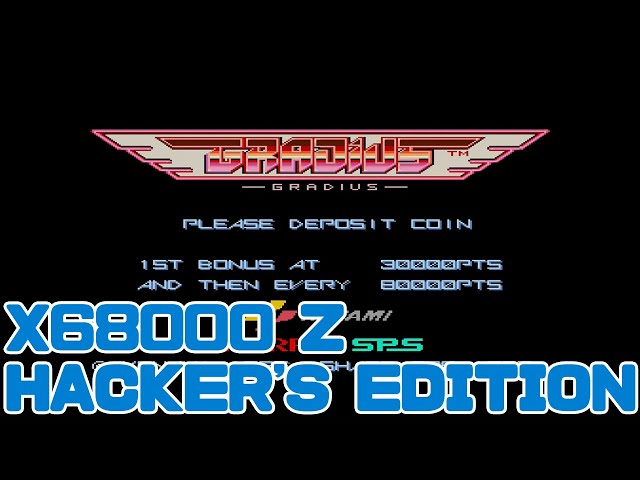 X68000 Z HACKER'S EDITION 】 GRADIUS - YouTube
