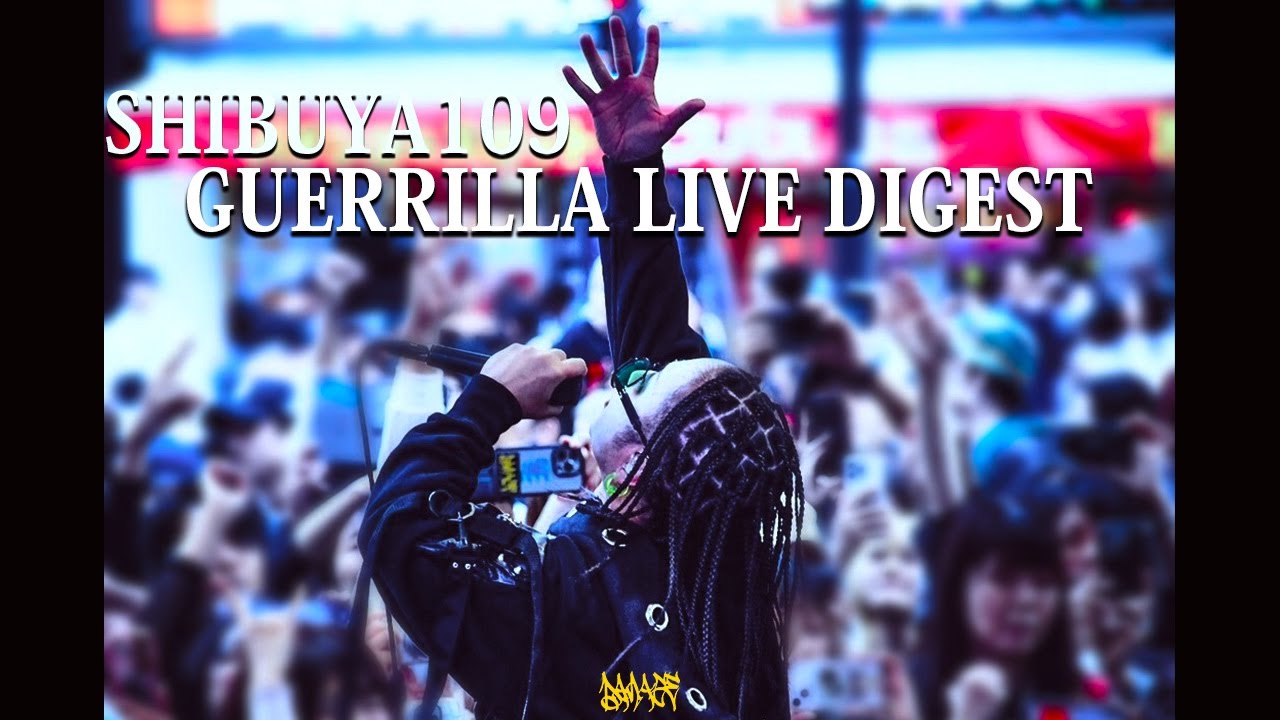 キズ】SHIBUYA109前でのゲリラライブ映像を公開 | VISUNAVI Japan