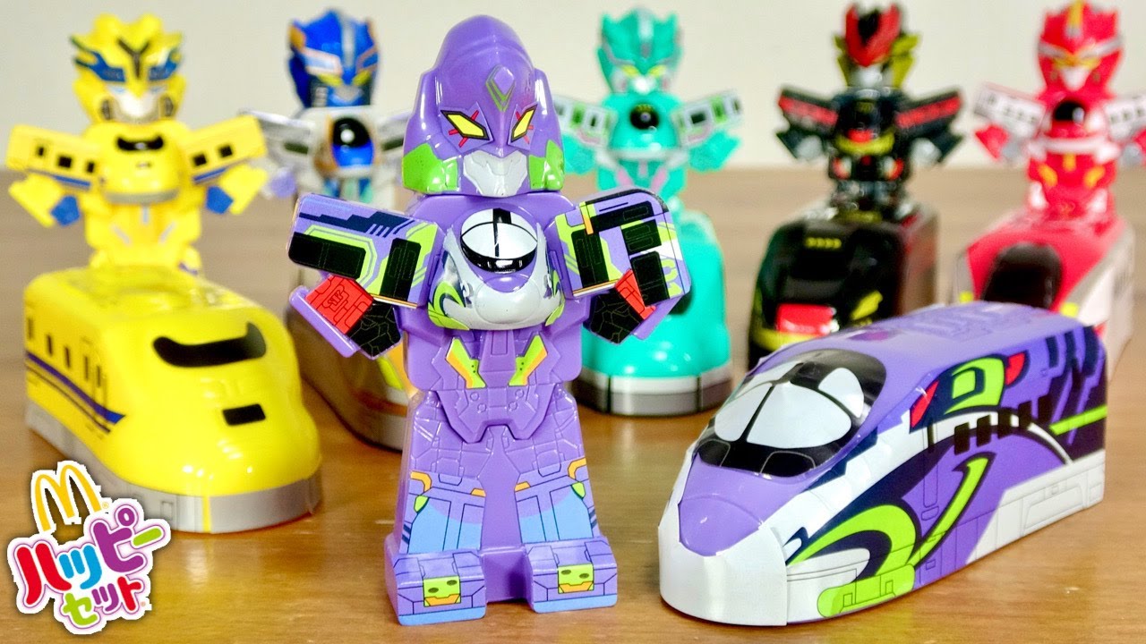 息子に助けられコンプリート！新幹線変形ロボ シンカリオンZ 500ミュー