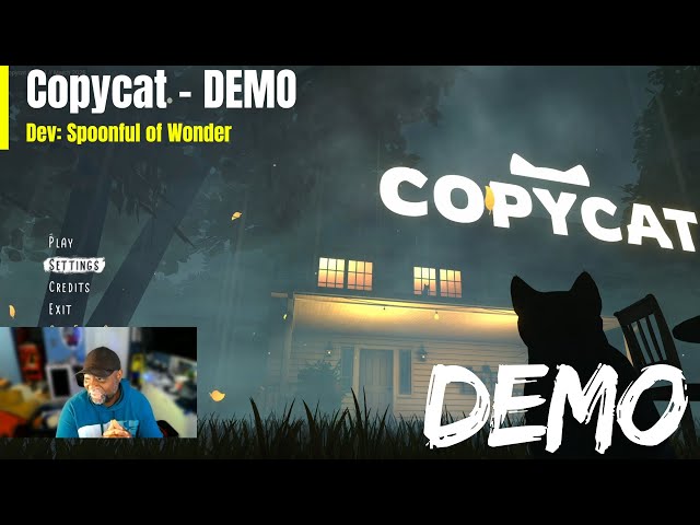 Can a Stray Cat Replace You? | Copycat Full Demo Playthrough 4K