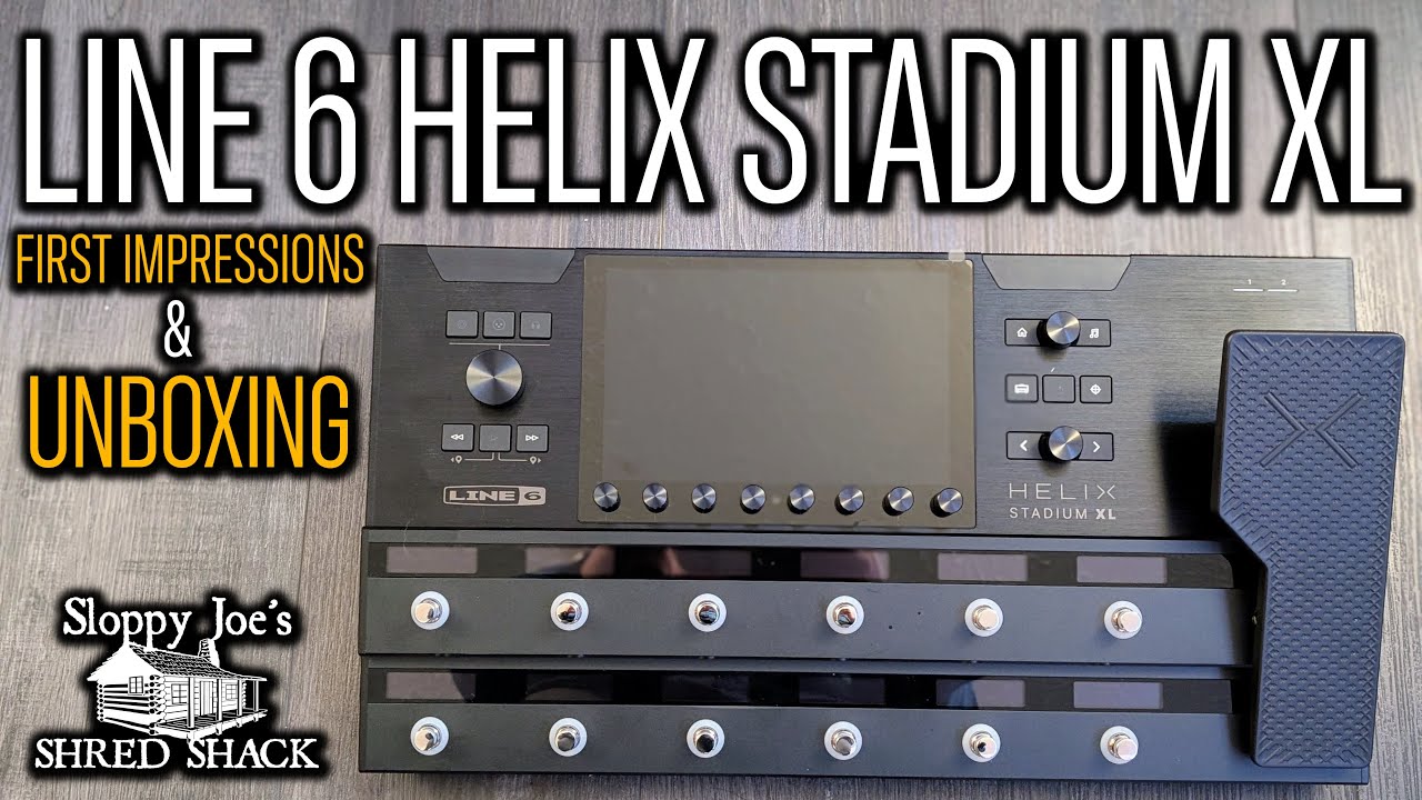 An HONEST first IMPRESSION | LINE 6 HELIX STADIUM XL - YouTube