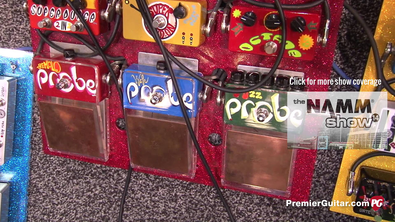 NAMM '14 - Z.Vex Effects Fat Fuzz Probe Demo - YouTube
