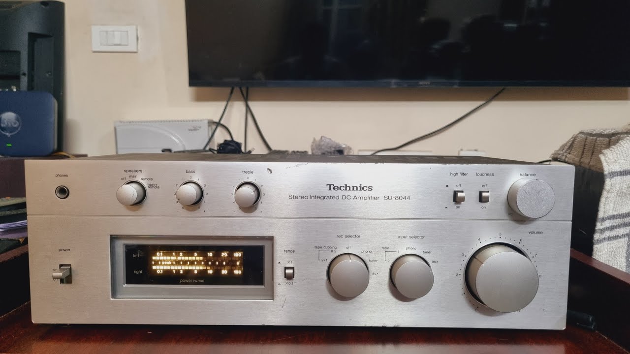 TECHNICS Vintage Stereo Amplifier SU-8044/For Sale/Infinity Audio