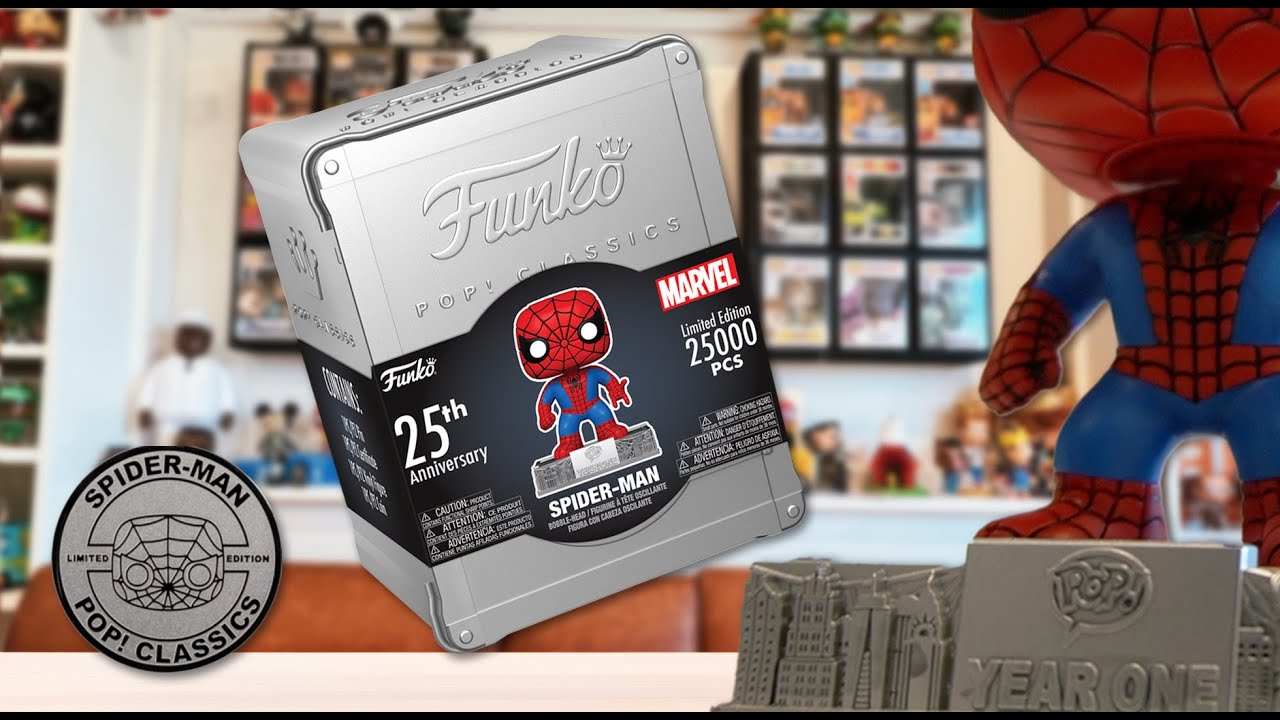 OPENING THE VAULT! (First Look at Pop Classics Spider-Man) - YouTube