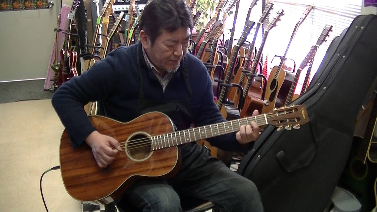 Takamine PTU－408K ハワイアンコア - YouTube