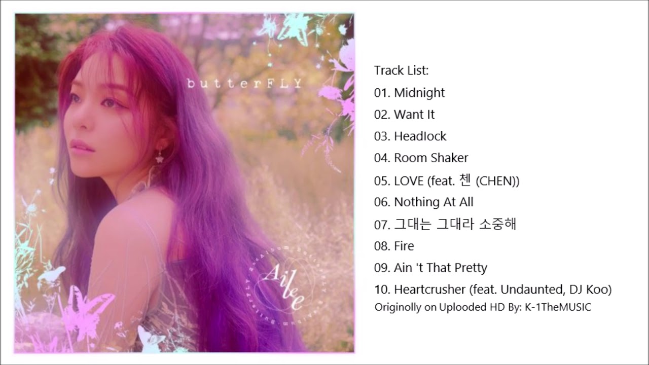 FULL ALBUM] Ailee (에일리) - 2집 butterFLY - YouTube