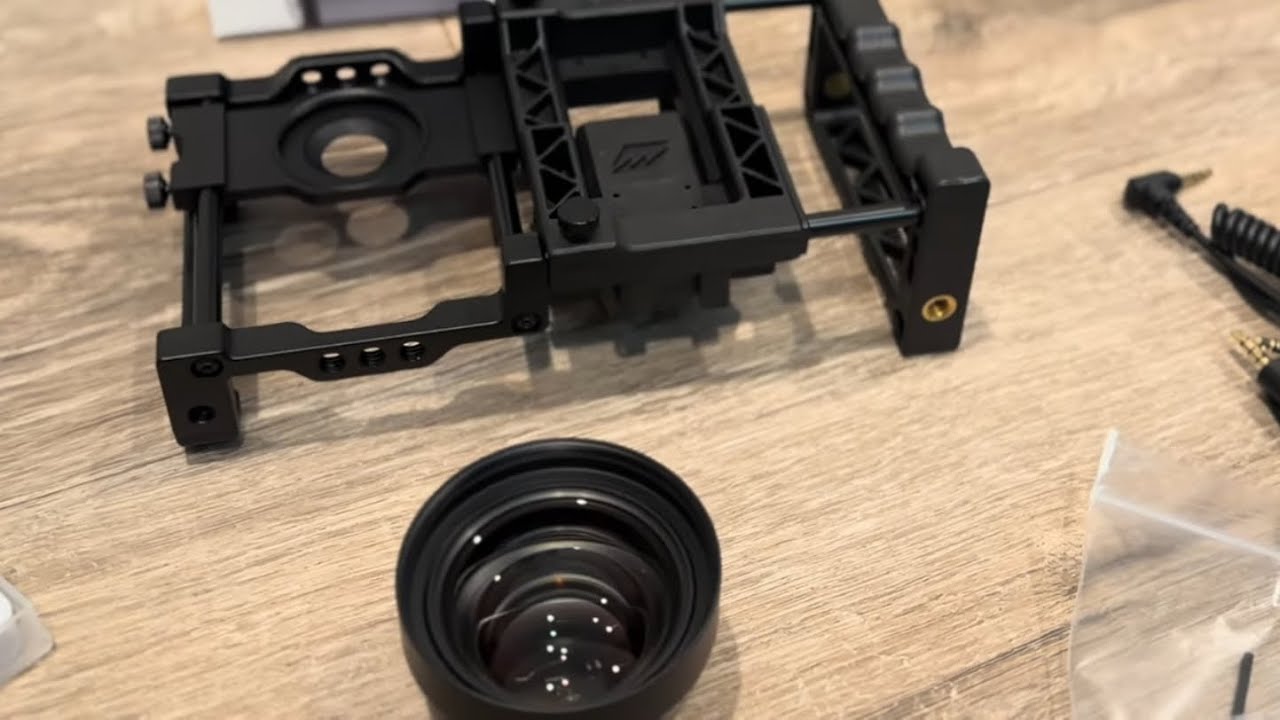 BEASTGRIP with 1.7 telephoto Lens and Universal Mount for