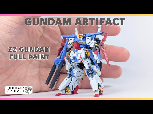 Fully painted tiny parts] Gundam Artifact No. 5 Double Zeta Gundam