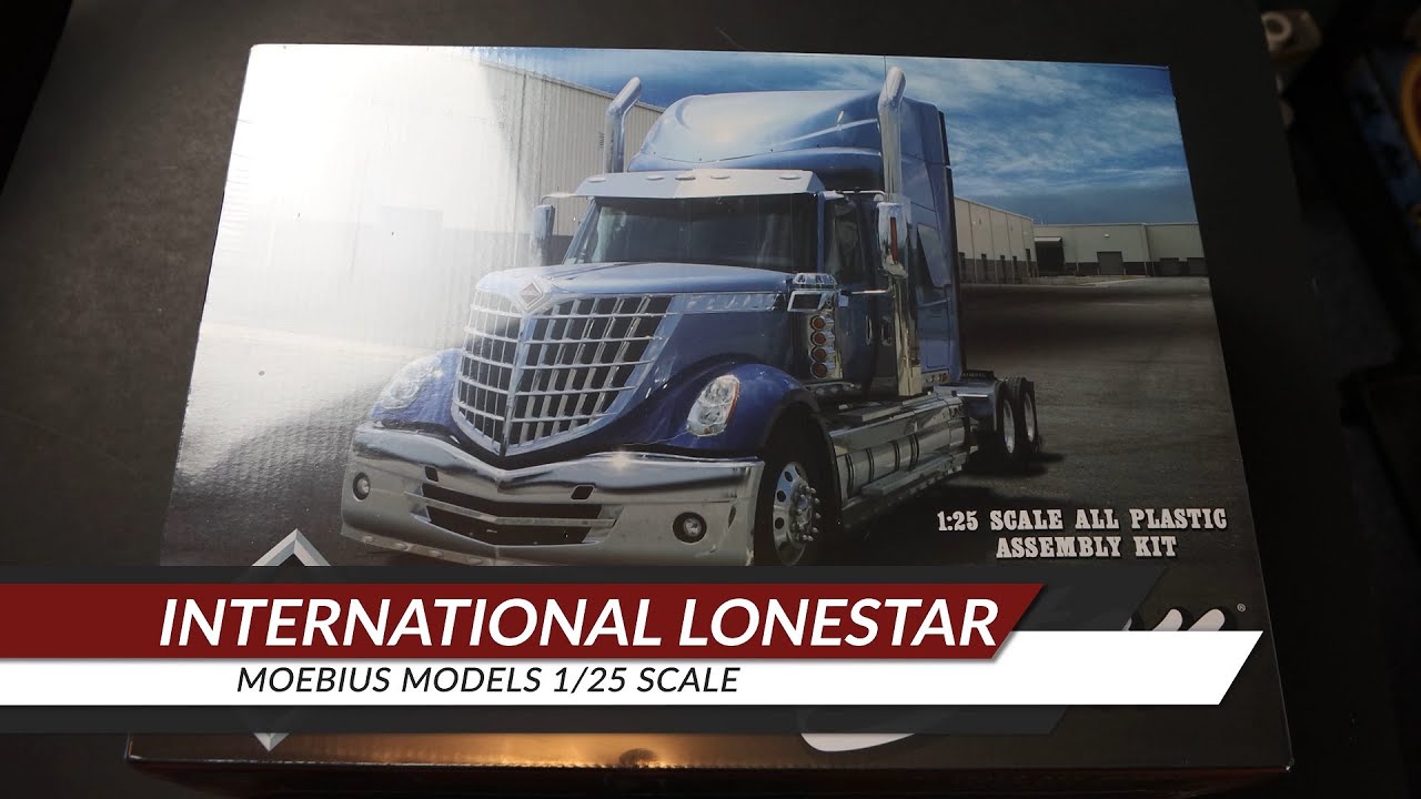 Moebius Models 1/25 International Lone Star Unboxing - YouTube