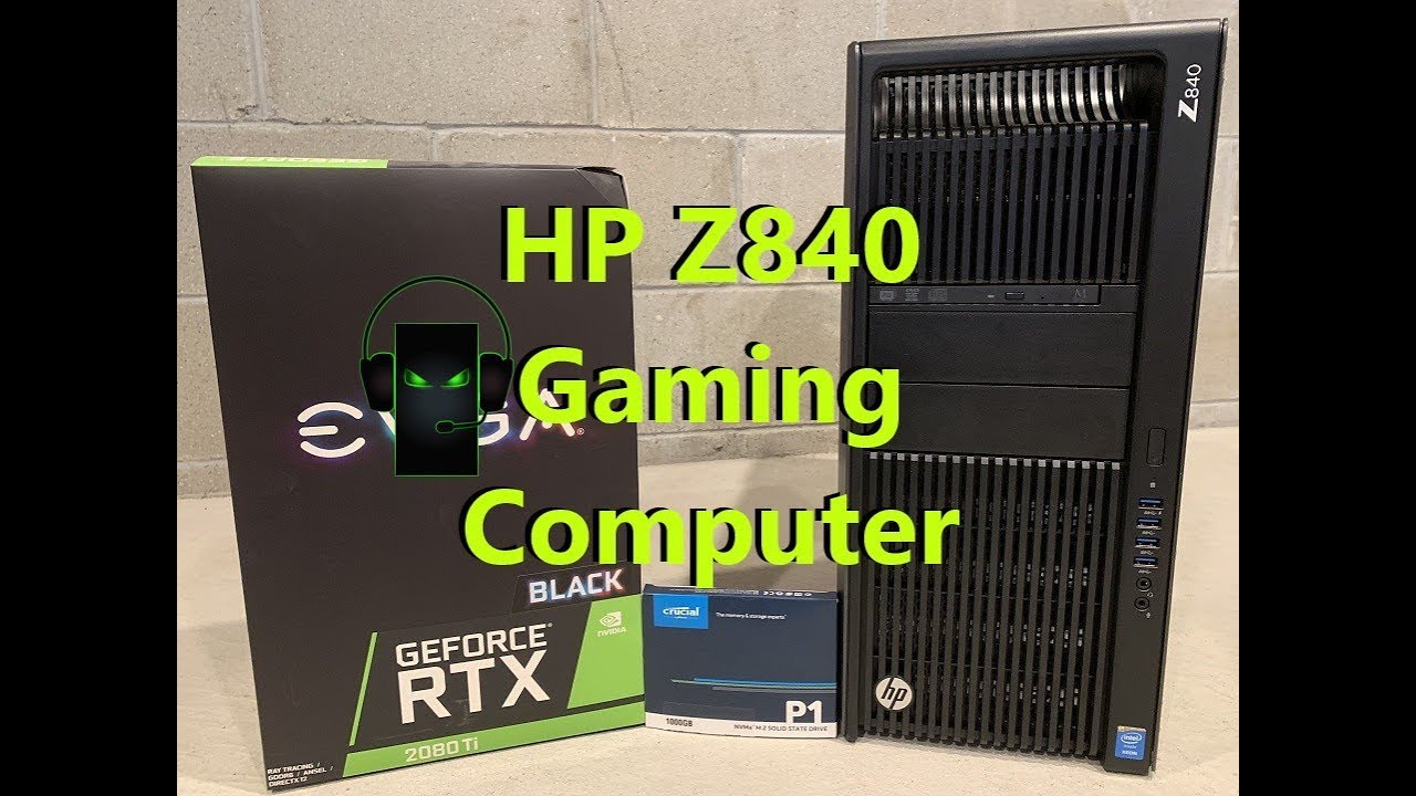 HP Z840 Gaming Computer and Game Testing - YouTube