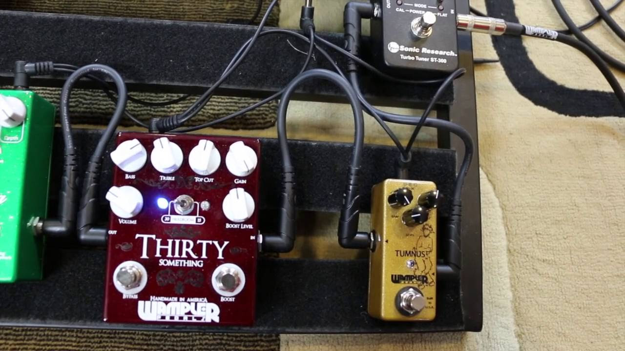 Wampler Thirty Something compared to Vox AC30 and AC15 - YouTube