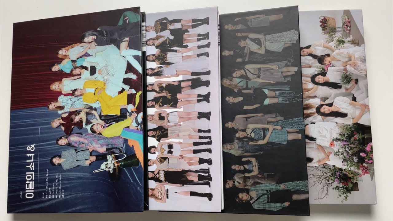 ♡Unboxing LOONA 이달의 소녀 4th Mini Album & (Ver. A, B, C & D