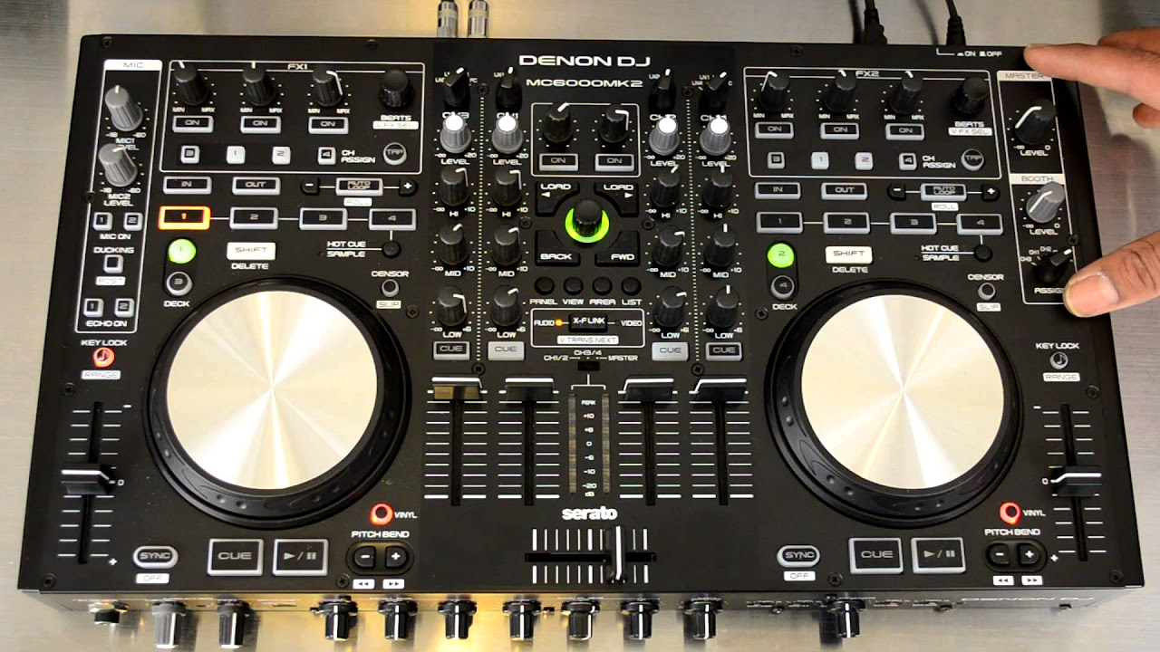 Denon DJ MC6000MK2 Serato DJ Controller Review Video - YouTube